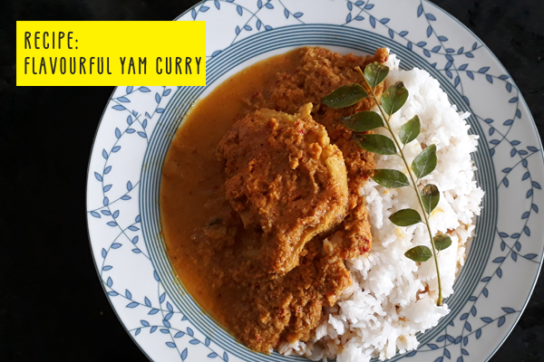 yam curry recipe
