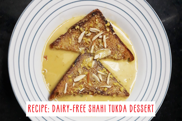 vegan shahi tukda