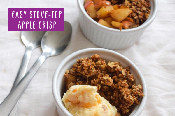 vegan apple crisp recipe