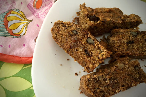 homemade vegan tea cake