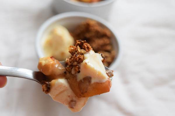 vegan apple crisp recipe