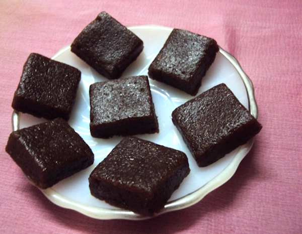 vegan chocolate fudge barfi