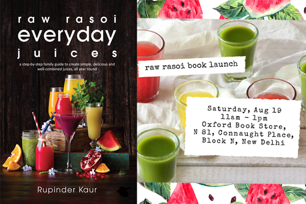 Everyday juices book launch