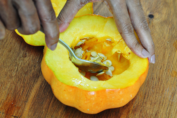 vegan stuffed pumpkin recipe