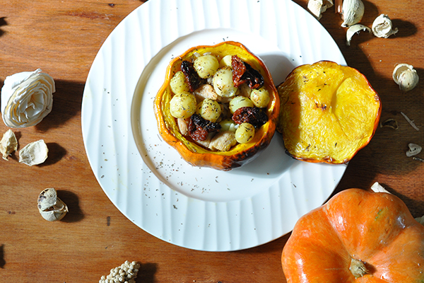 vegan stuffed pumpkin recipe