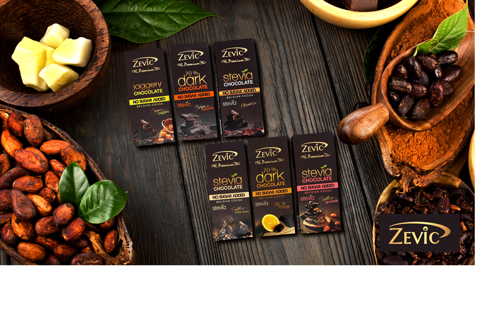 dairy and sugar free chocolates brand zevic