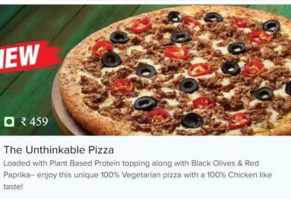 Dominos India, Vegan, Pizza, Vegan Cheese India,