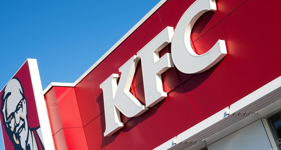 KFC UK serves veg