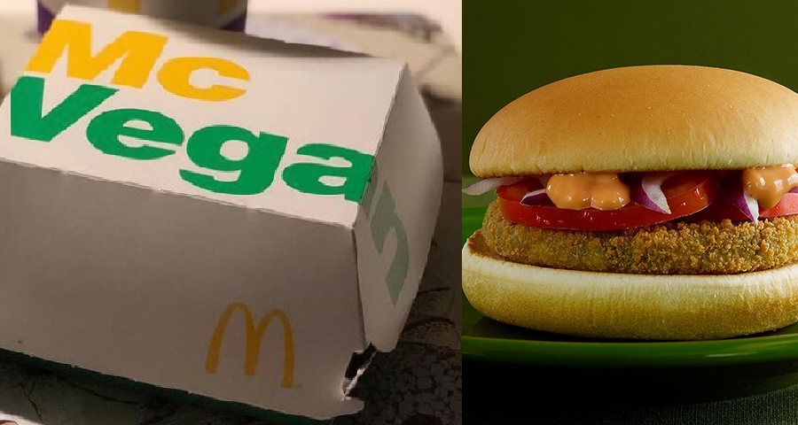 mcdonalds vegan burger